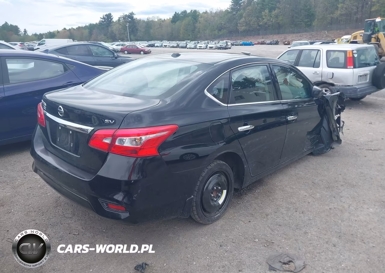 2019 Nissan Sentra Sv VIN:3N1AB7APXKY254605 - 4