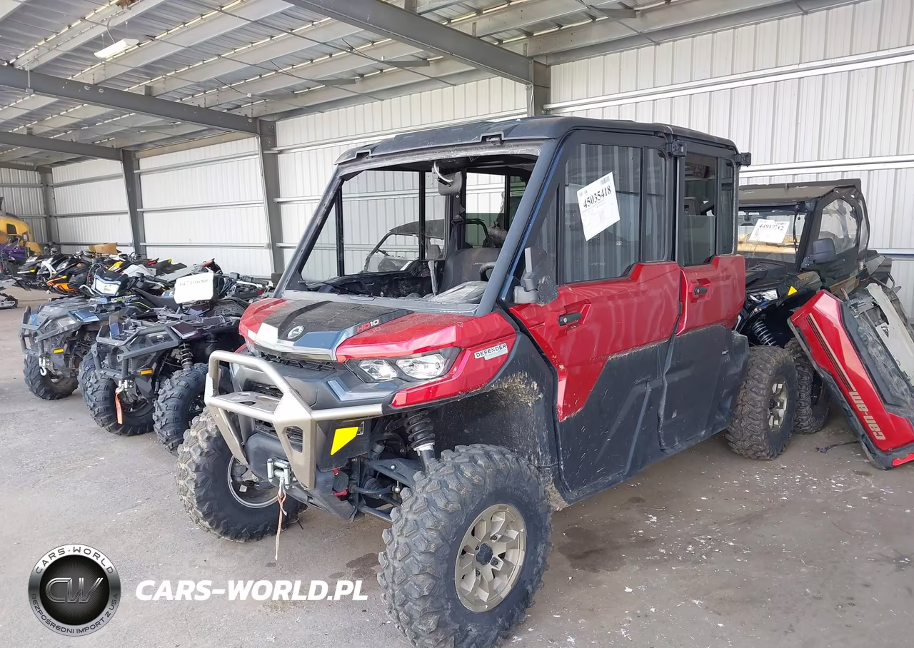 2025 Can-Am Defender Max Limited Cab Hd10-Lone Star Hd10 VIN:3JBUUAX47SK005490 - 2