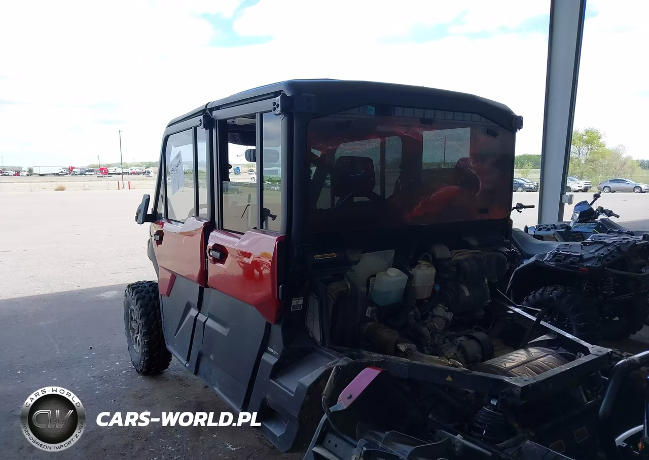 2025 Can-Am Defender Max Limited Cab Hd10-Lone Star Hd10 VIN:3JBUUAX47SK005490 - 3