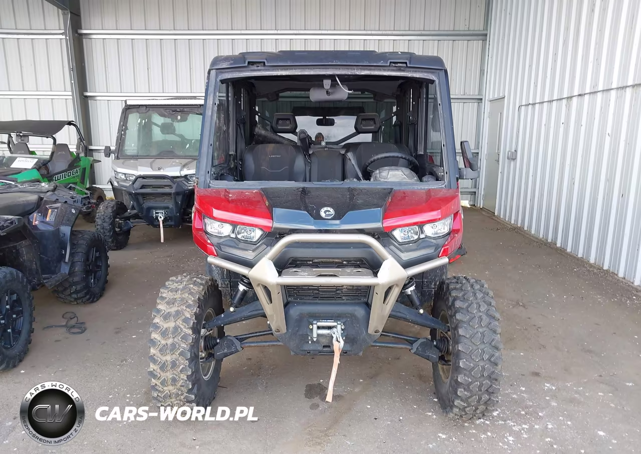 2025 Can-Am Defender Max Limited Cab Hd10-Lone Star Hd10 VIN:3JBUUAX47SK005490 - 5