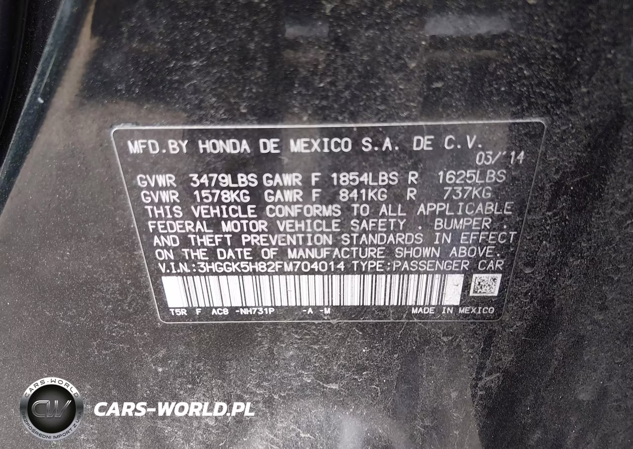 2015 Honda Fit Ex-Ex-L VIN:3HGGK5H82FM704014 - 9