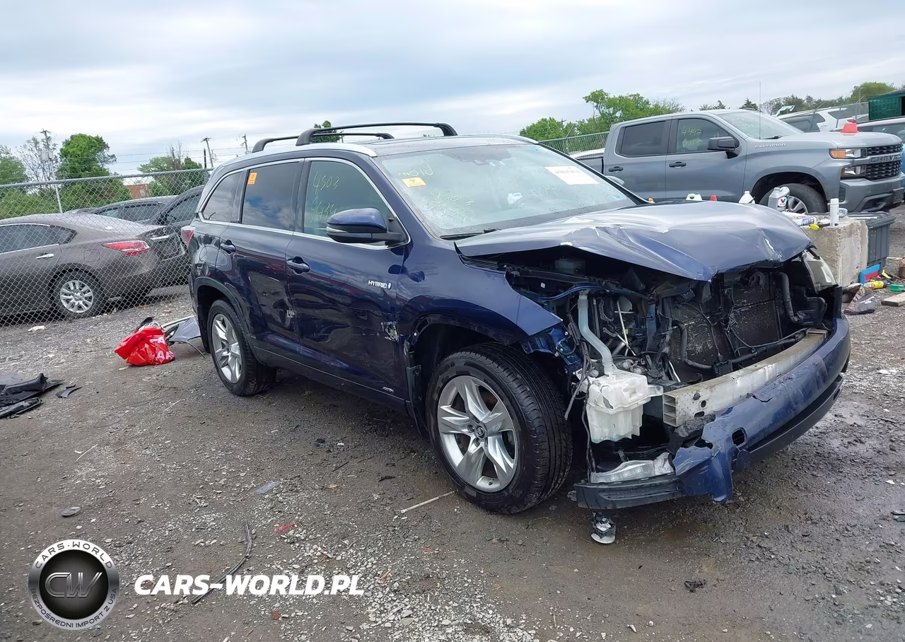 2016 Toyota Highlander Hybrid Limited Platinum V6 – zdjęcie 1 z 18