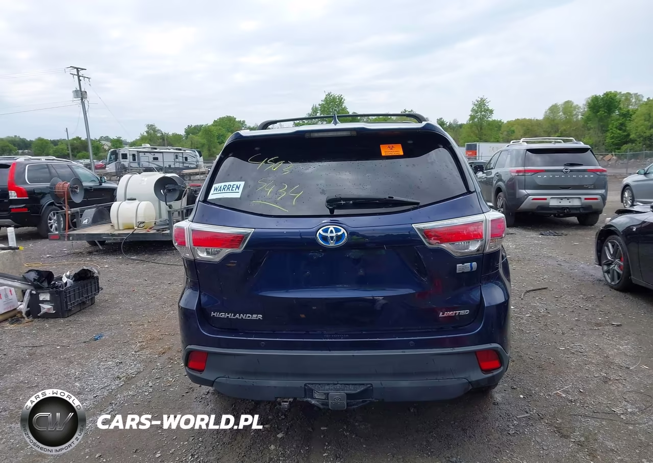 2016 Toyota Highlander Hybrid Limited Platinum V6 VIN:5TDDCRFH3GS020003 - 16
