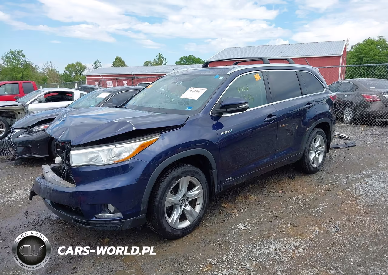 2016 Toyota Highlander Hybrid Limited Platinum V6 VIN:5TDDCRFH3GS020003 - 2