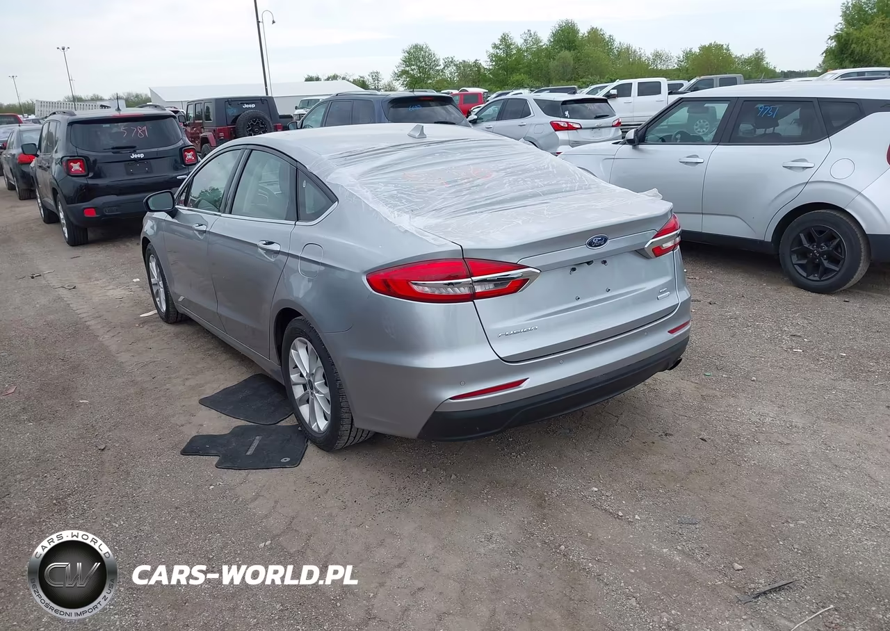 2020 Ford Fusion Se VIN:3FA6P0HD5LR254603 - 3