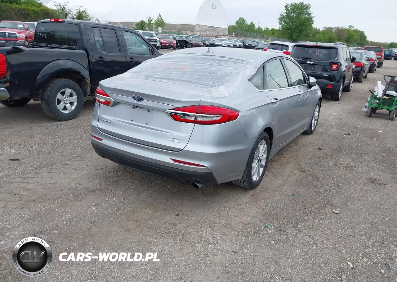 2020 Ford Fusion Se VIN:3FA6P0HD5LR254603 - 4