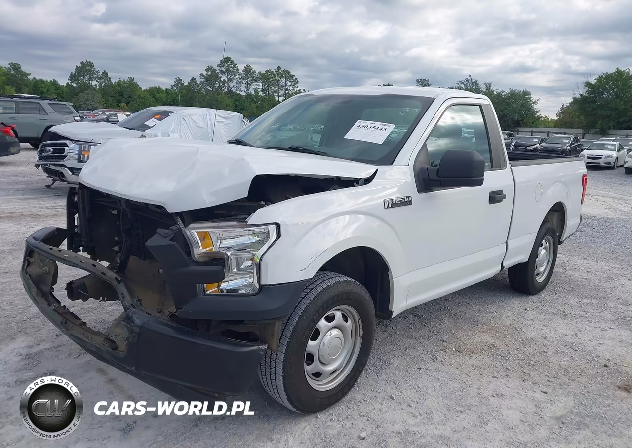 2017 Ford F-150 Xl VIN:1FTMF1C84HFA21336 - 2