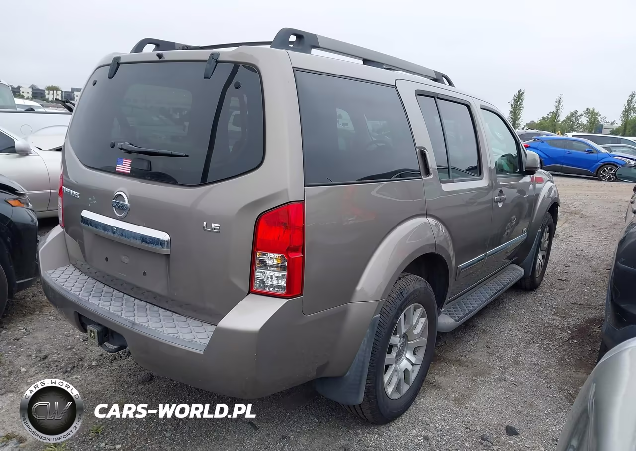 2008 Nissan Pathfinder Le V8 VIN:5N1BR18A78C631710 - 4