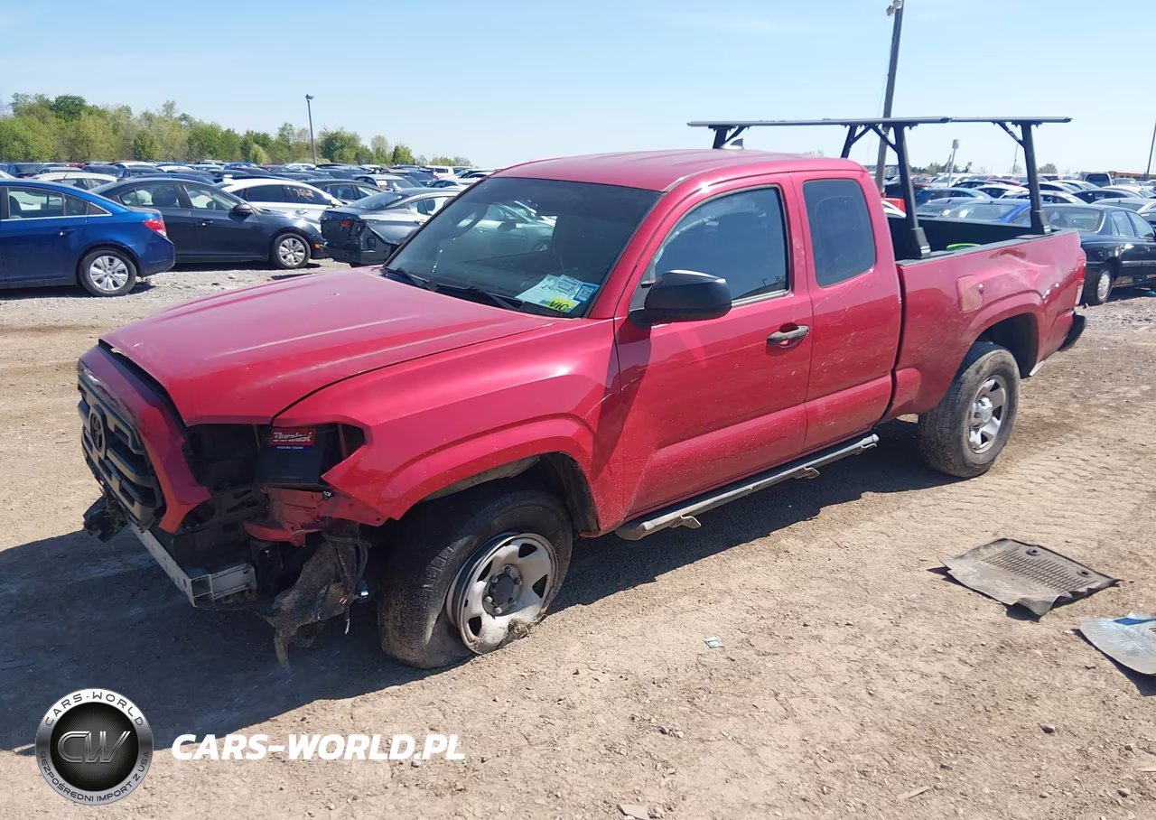 2017 Toyota Tacoma Sr VIN:5TFSX5EN0HX051622 - 2