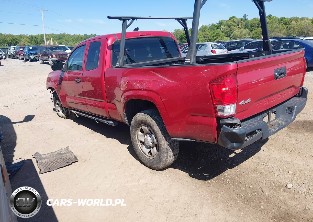 2017 Toyota Tacoma Sr VIN:5TFSX5EN0HX051622 - 3