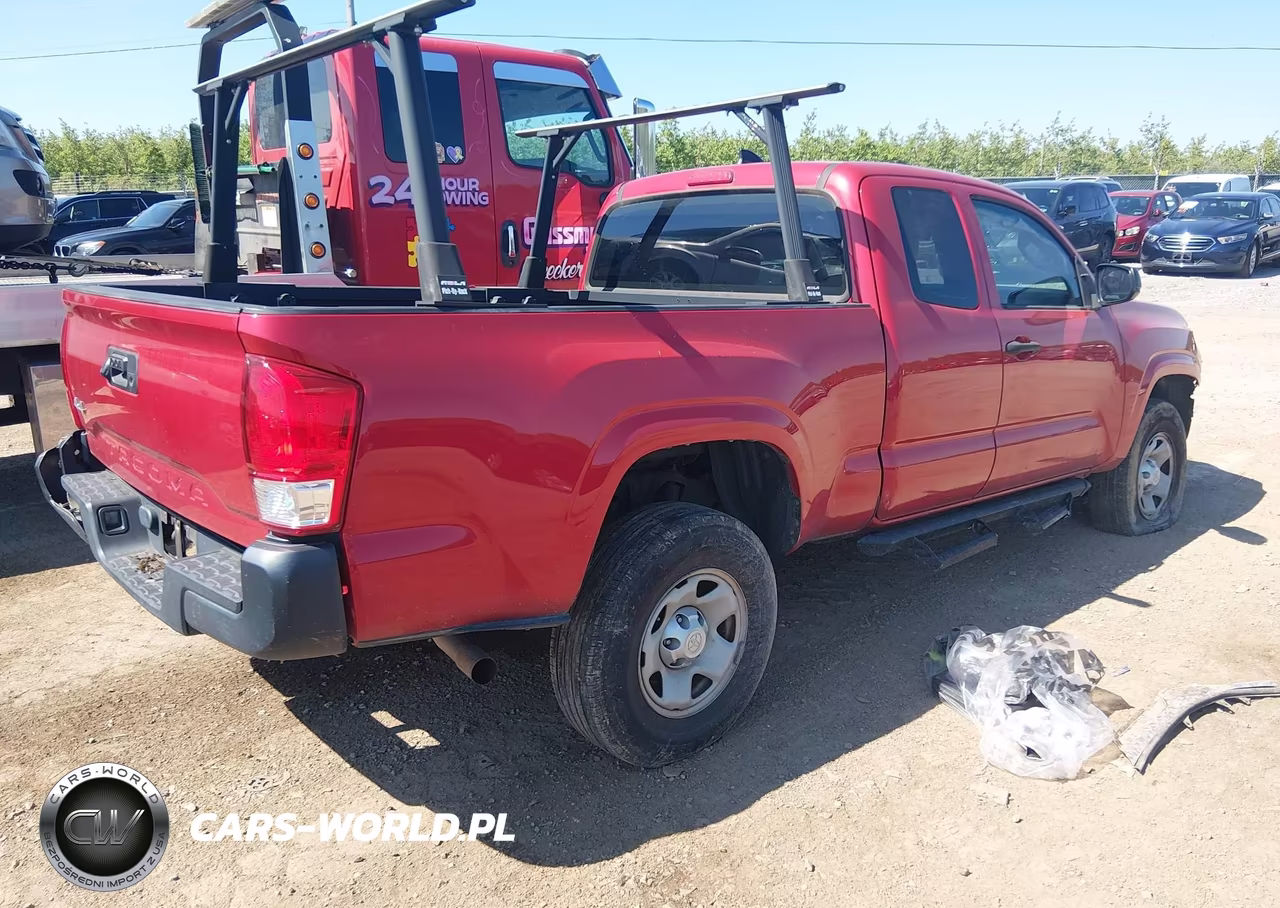 2017 Toyota Tacoma Sr VIN:5TFSX5EN0HX051622 - 4