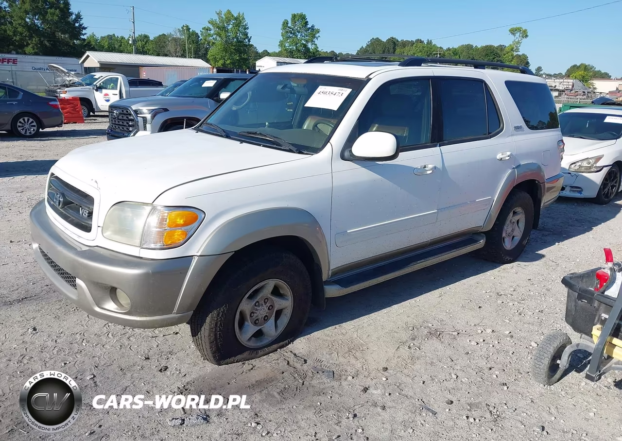 2002 Toyota Sequoia Sr5 V8 VIN:5TDZT34A02S133697 - 2