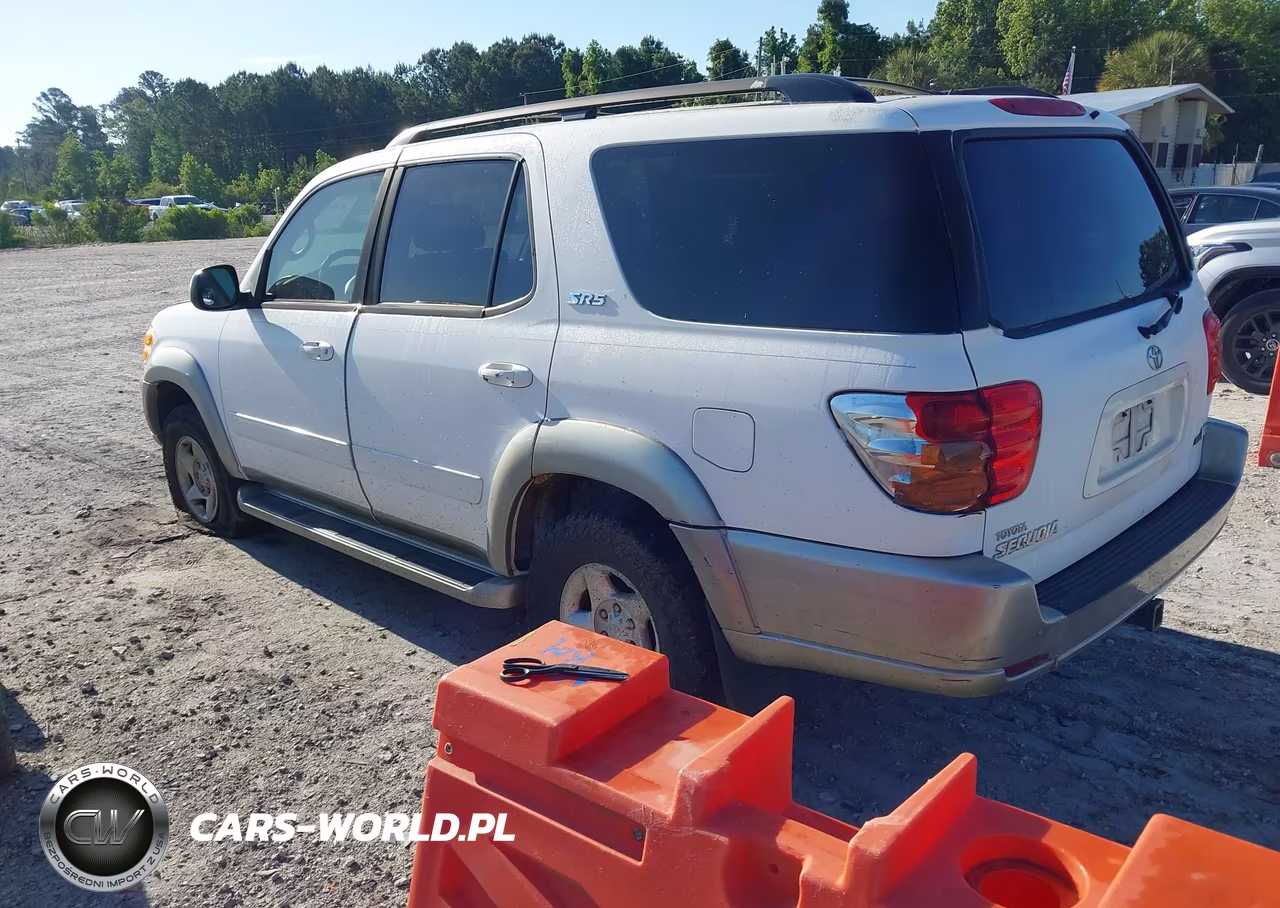 2002 Toyota Sequoia Sr5 V8 VIN:5TDZT34A02S133697 - 3