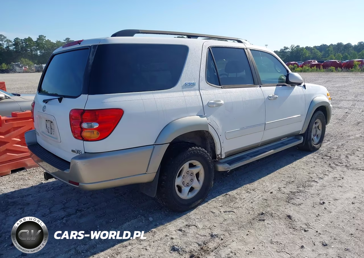 2002 Toyota Sequoia Sr5 V8 VIN:5TDZT34A02S133697 - 4
