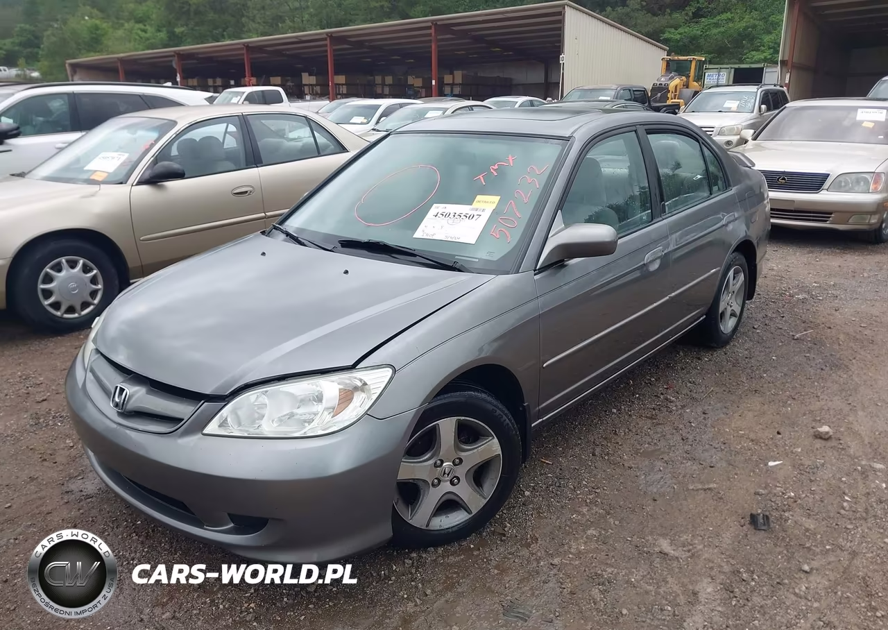 2005 Honda Civic Ex VIN:2HGES26855H507232 - 2