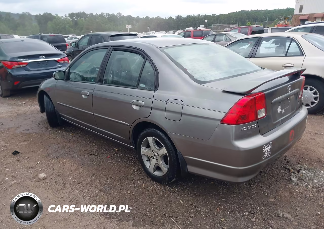 2005 Honda Civic Ex VIN:2HGES26855H507232 - 3