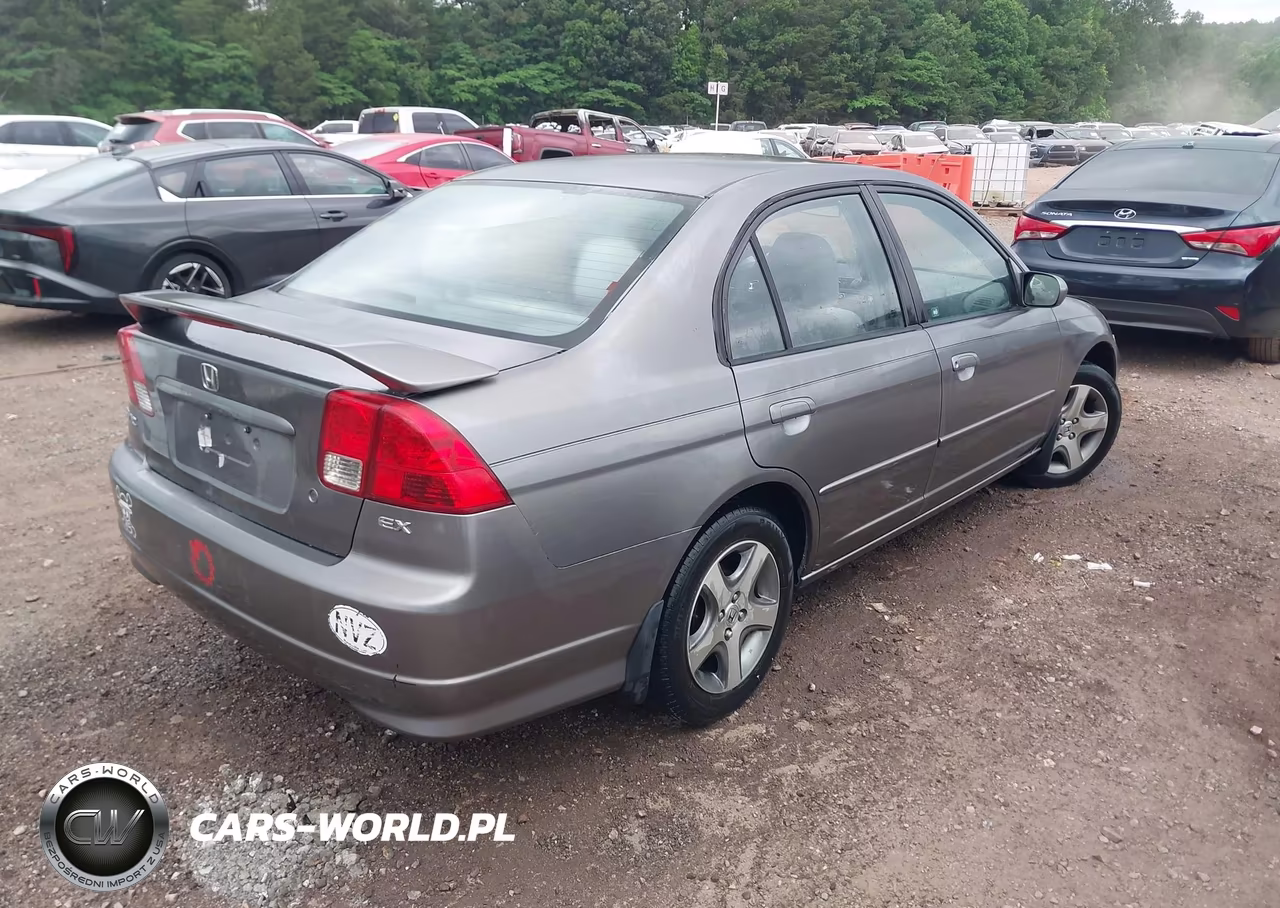 2005 Honda Civic Ex VIN:2HGES26855H507232 - 4