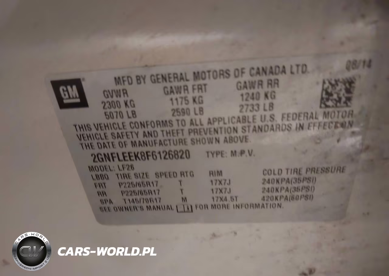 2015 Chevrolet Equinox Ls VIN:2GNFLEEK8F6126820 - 9