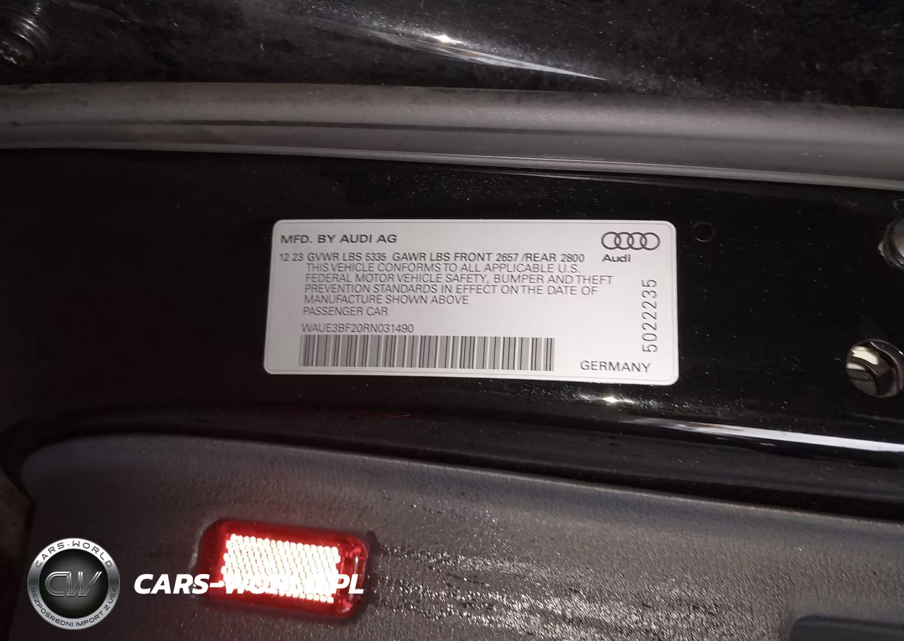 2024 Audi A6 Premium Plus 45 Tfsi Quattro S Tronic VIN:WAUE3BF20RN031490 - 9