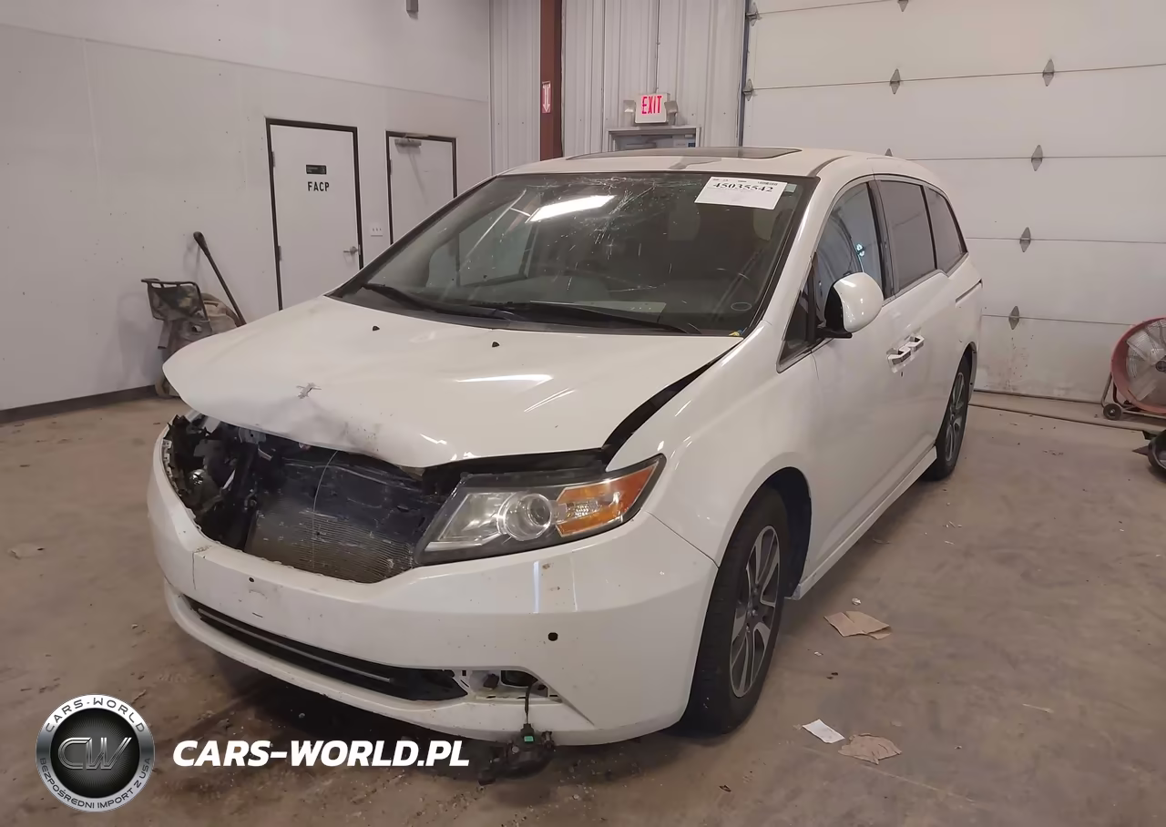 2014 Honda Odyssey Touring-Touring Elite VIN:5FNRL5H95EB101882 - 6