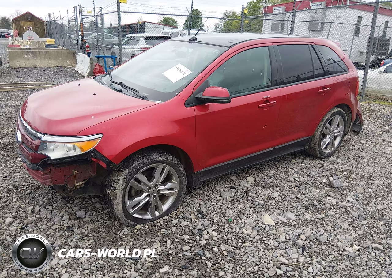 2012 Ford Edge Sel VIN:2FMDK3J95CBA89458 - 2
