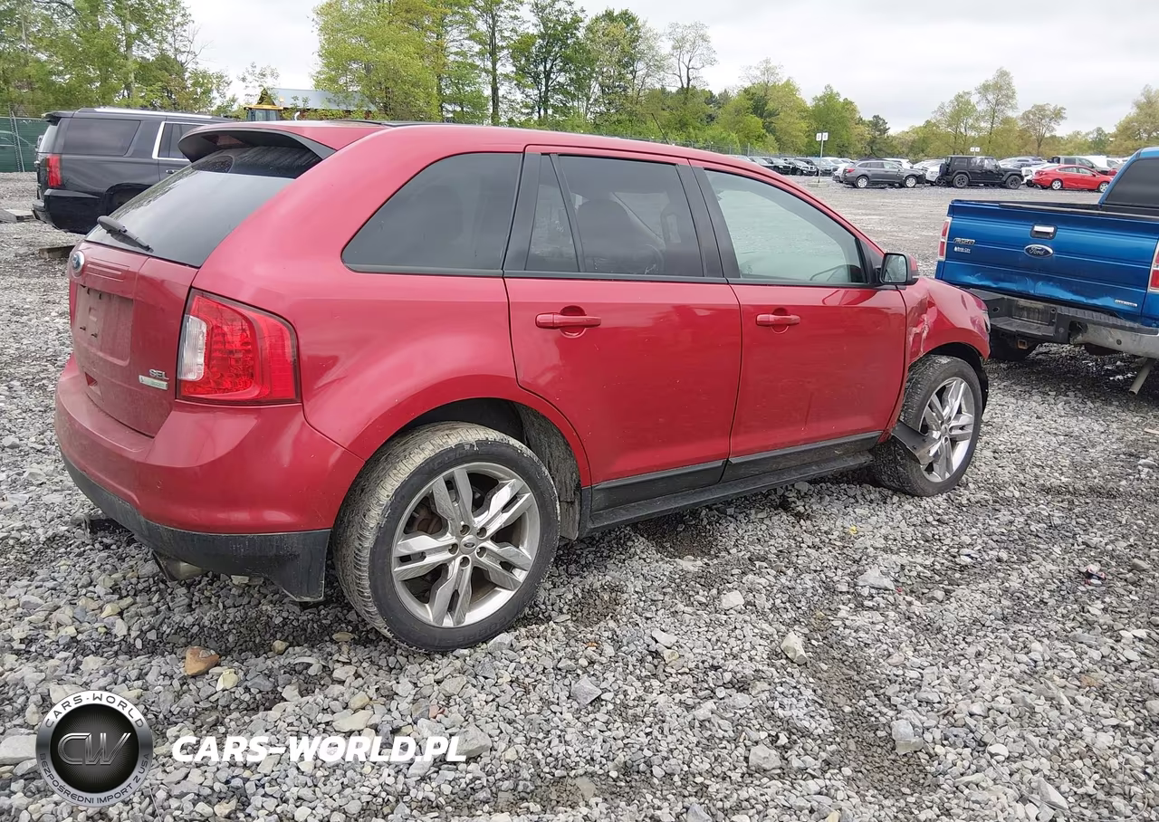 2012 Ford Edge Sel VIN:2FMDK3J95CBA89458 - 4