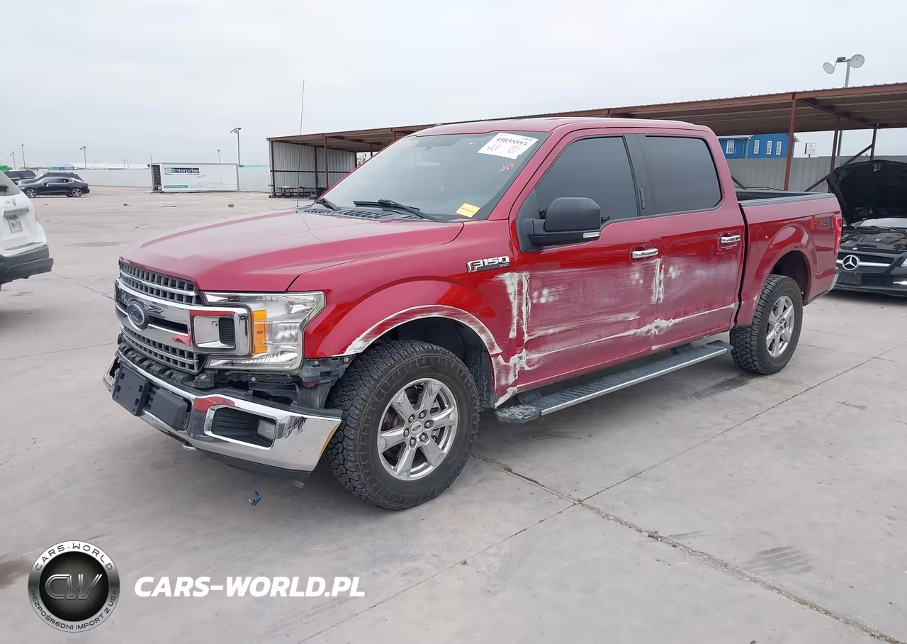 2018 Ford F-150 Xlt VIN:1FTEW1E59JKD53776 - 2