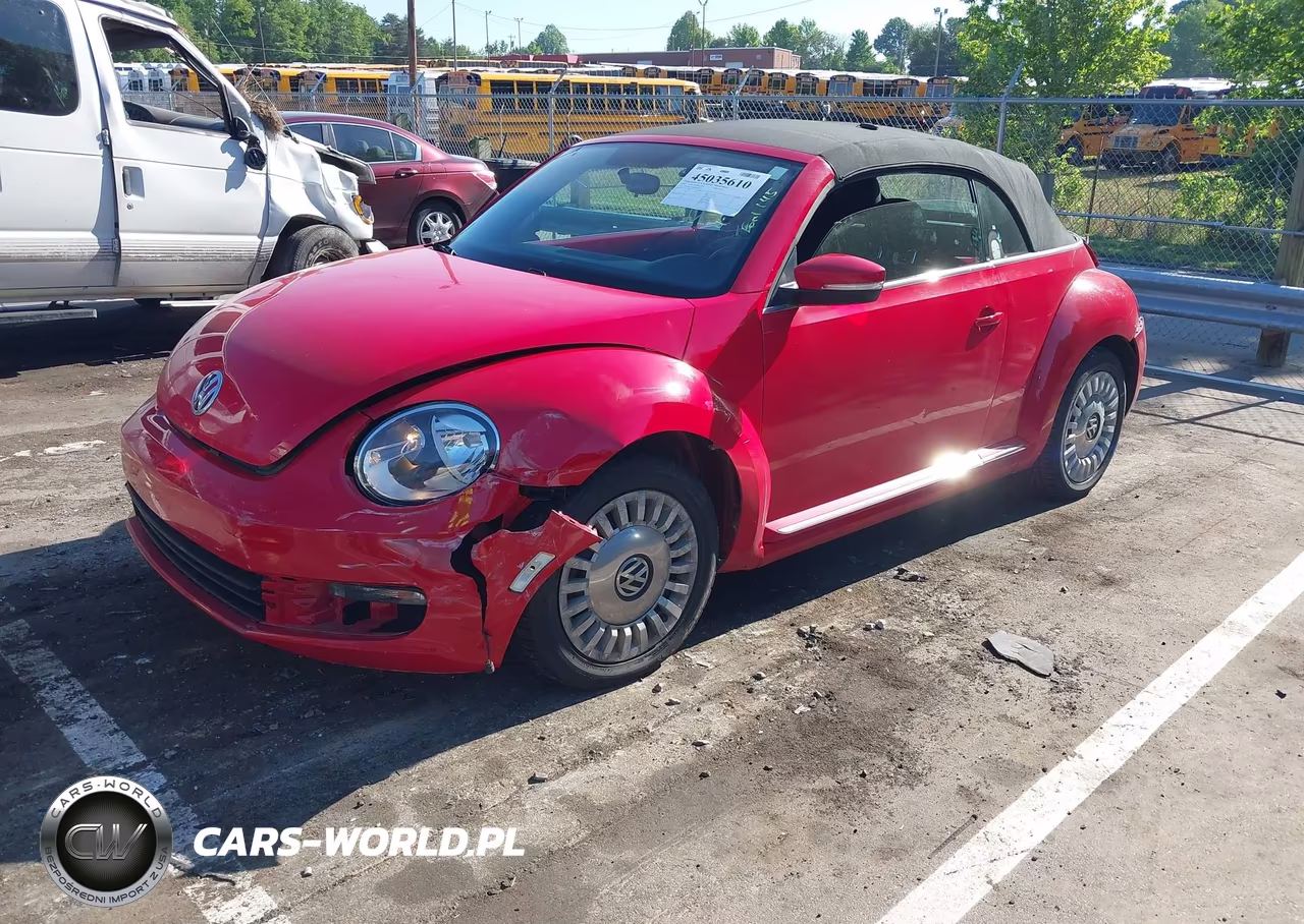 2013 Volkswagen Beetle 2.5L VIN:3VW5P7AT8DM820393 - 2