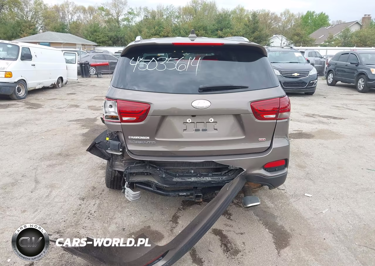 2019 Kia Sorento 2.4L Lx VIN:5XYPGDA33KG574471 - 16