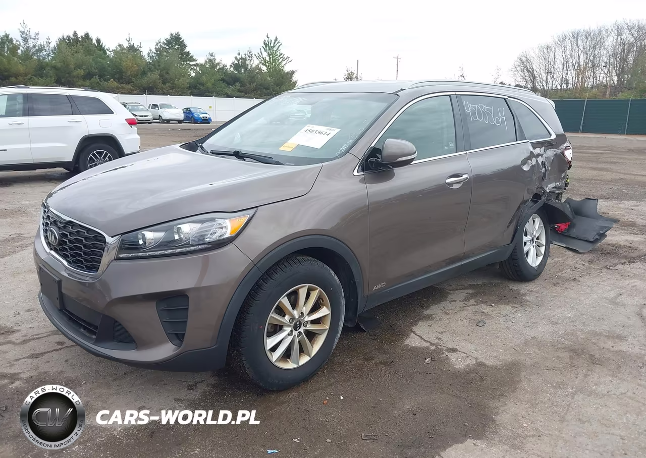 2019 Kia Sorento 2.4L Lx VIN:5XYPGDA33KG574471 - 2