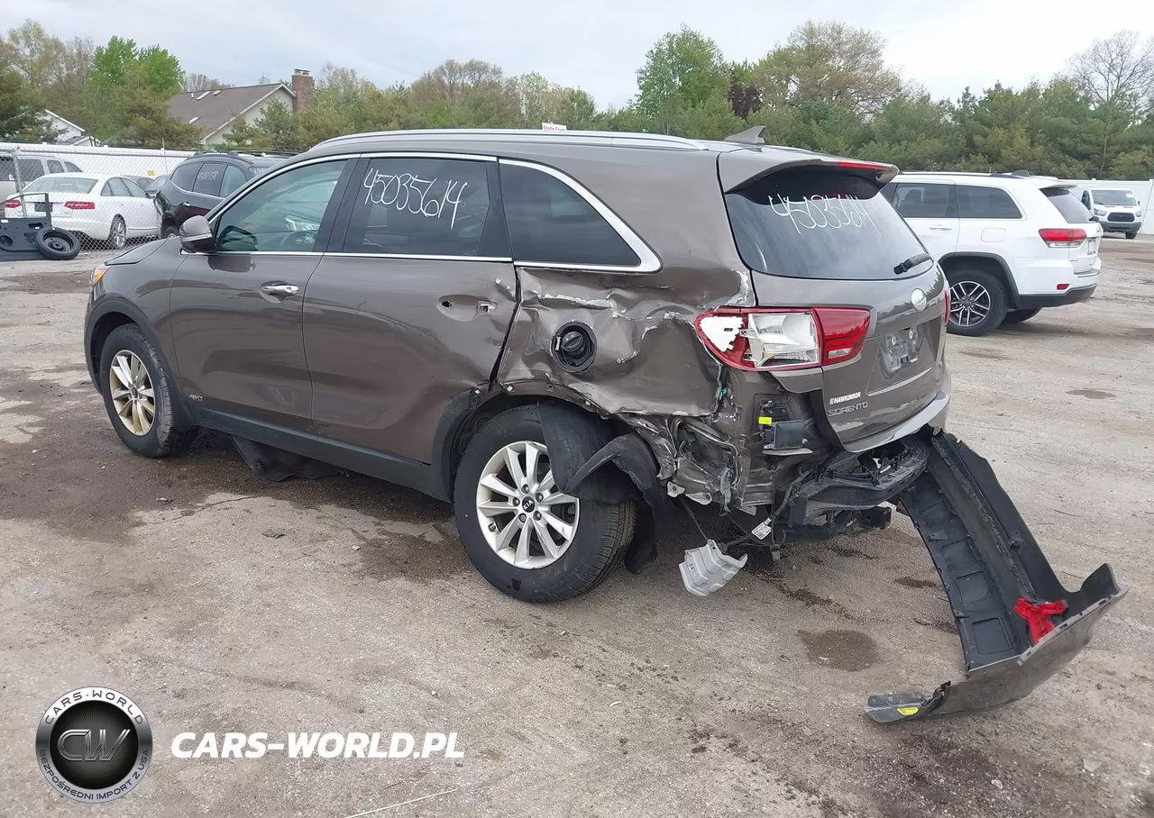 2019 Kia Sorento 2.4L Lx VIN:5XYPGDA33KG574471 - 3