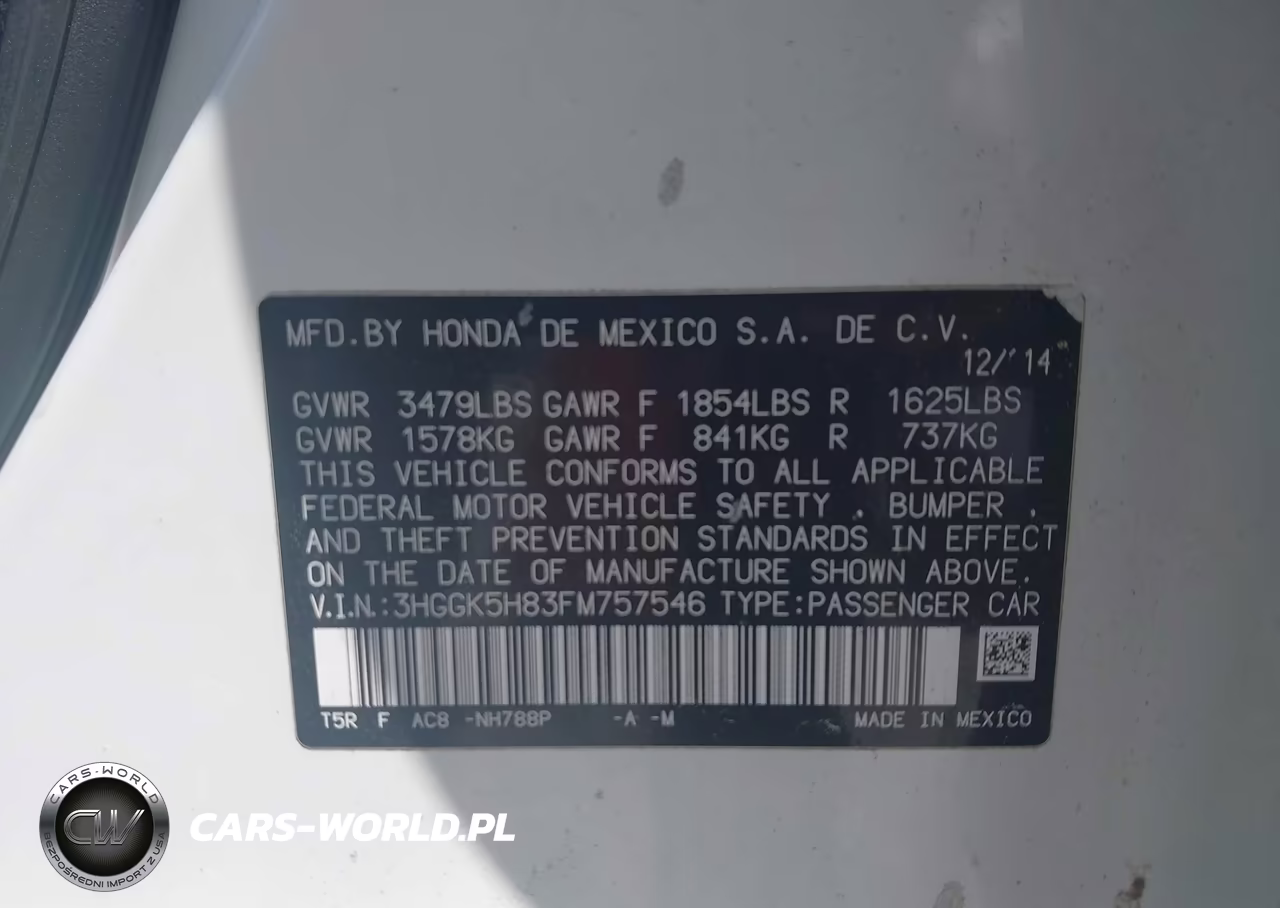 2015 Honda Fit Ex-Ex-L VIN:3HGGK5H83FM757546 - 9