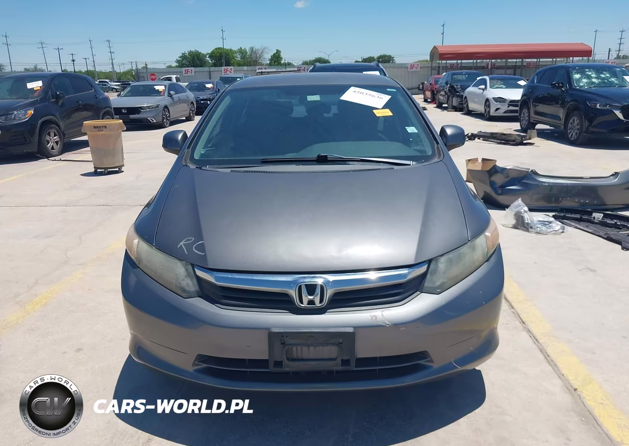 2012 Honda Civic Lx VIN:2HGFB2F51CH579195 - 13