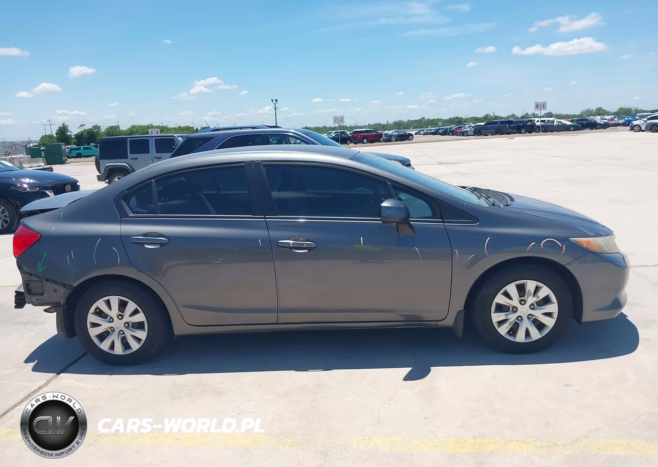 2012 Honda Civic Lx VIN:2HGFB2F51CH579195 - 14