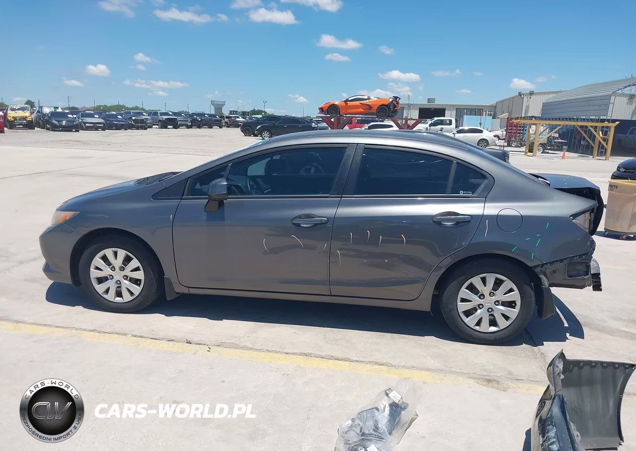 2012 Honda Civic Lx VIN:2HGFB2F51CH579195 - 15