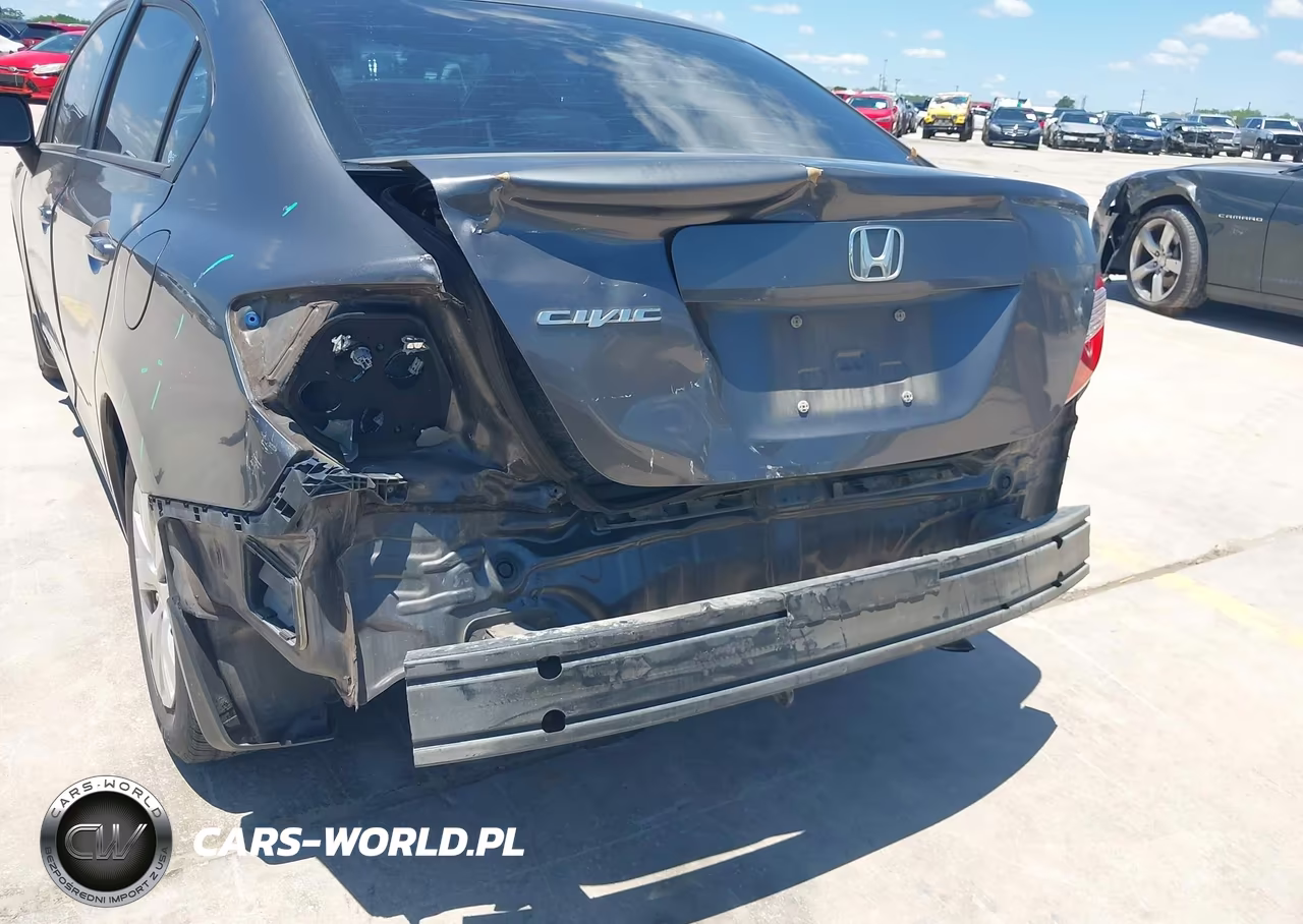 2012 Honda Civic Lx VIN:2HGFB2F51CH579195 - 6