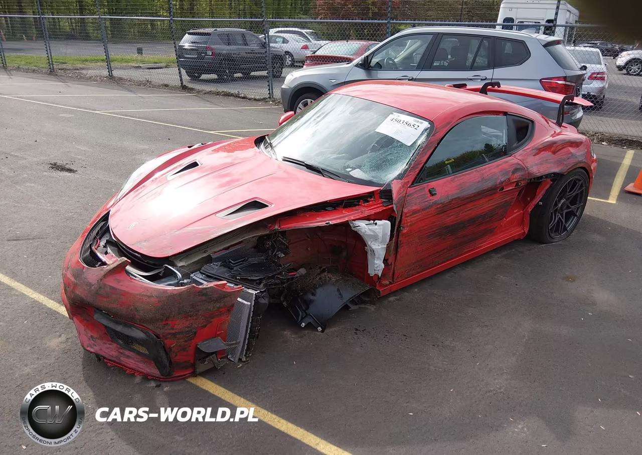 2025 Porsche 718 Cayman Gt4 Rs VIN:WP0AE2A89SK272107 - 2