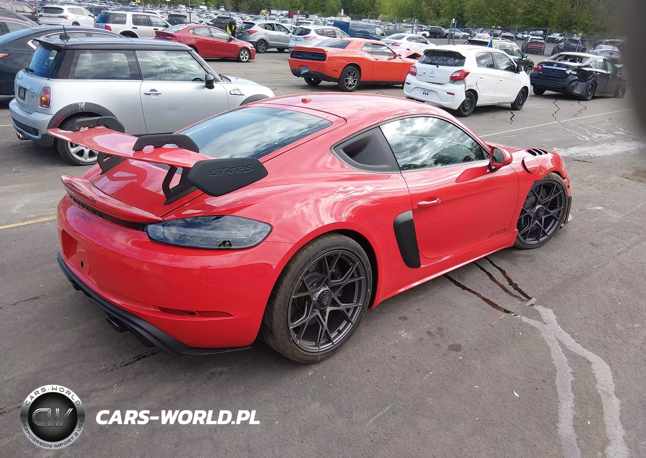 2025 Porsche 718 Cayman Gt4 Rs VIN:WP0AE2A89SK272107 - 4
