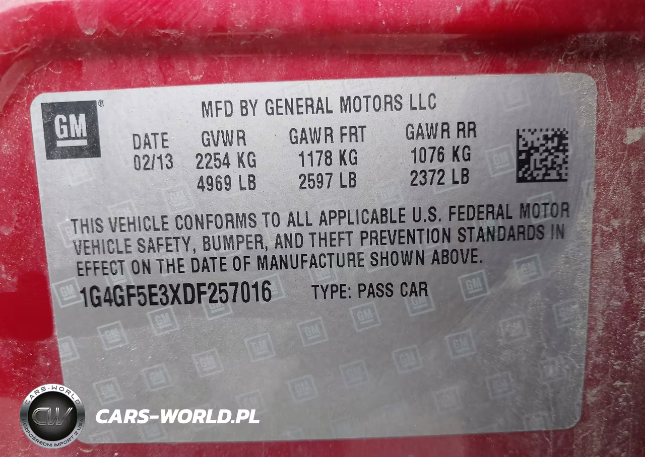 2013 Buick Lacrosse Premium 1 Group VIN:1G4GF5E3XDF257016 - 9