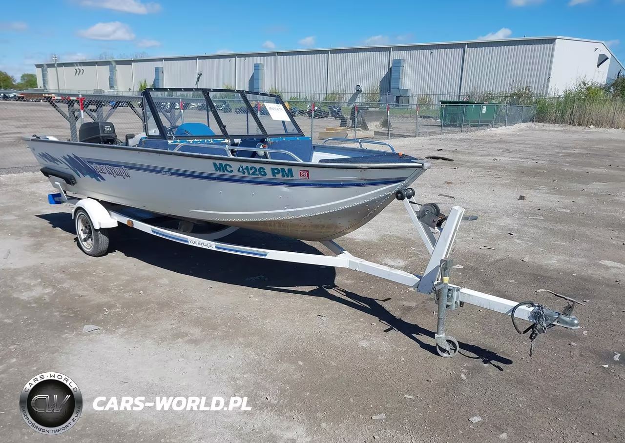 1995 Sea Nymph Aluminum Boat