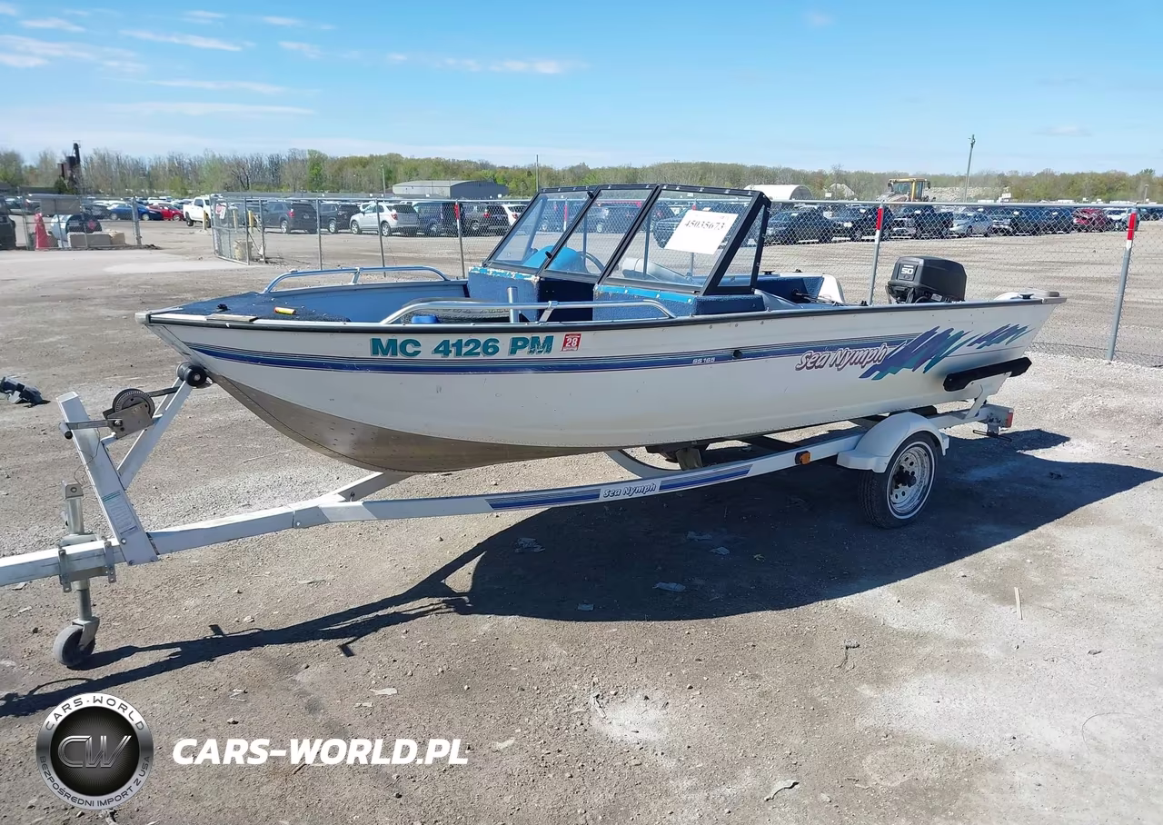 1995 Sea Nymph Aluminum Boat VIN:OMCS5898L495 - 2