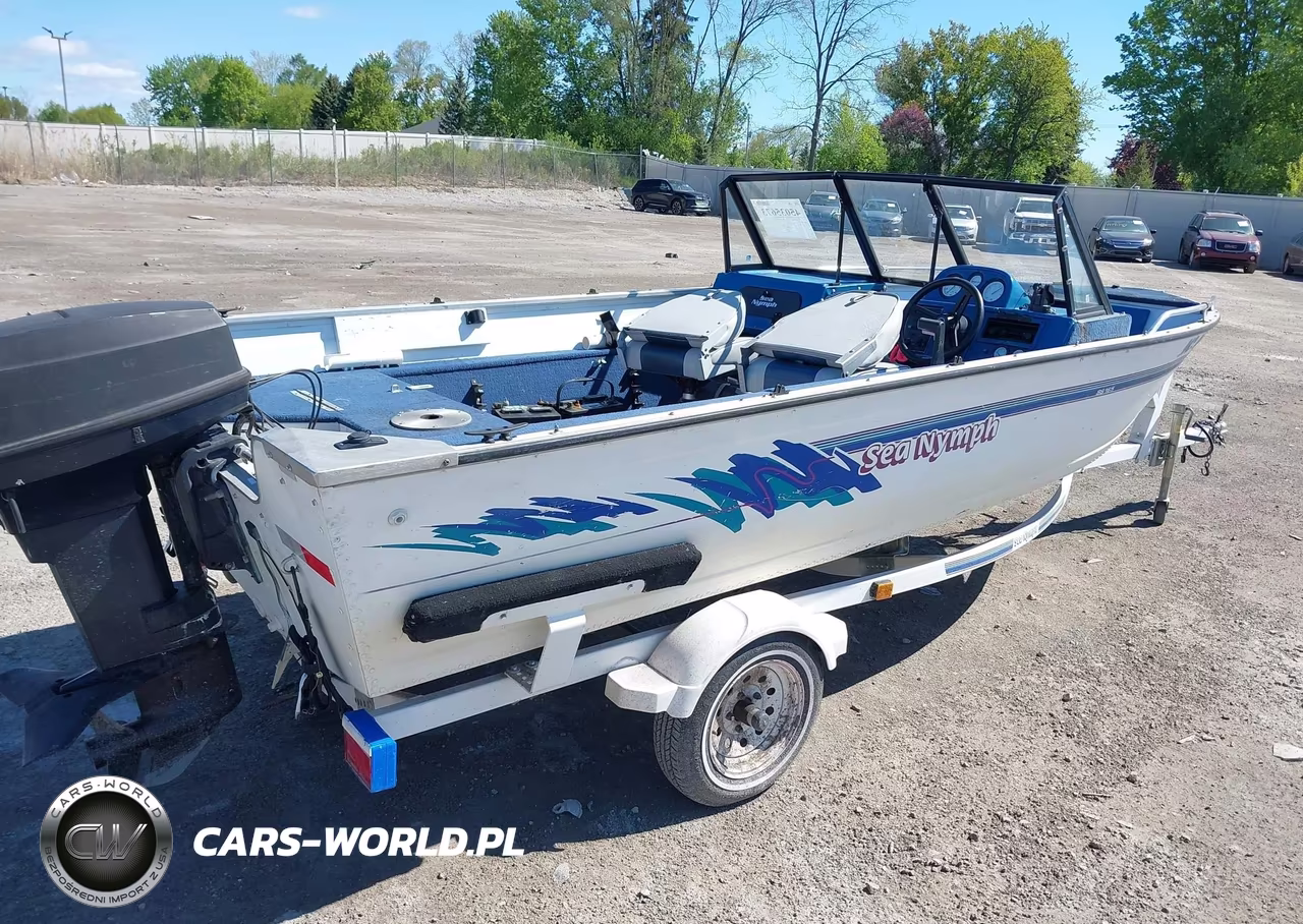 1995 Sea Nymph Aluminum Boat VIN:OMCS5898L495 - 4