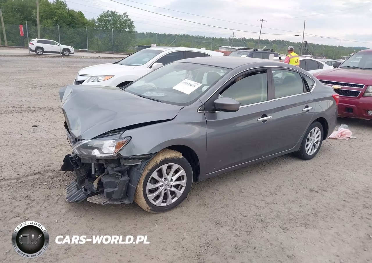 2019 Nissan Sentra Sv VIN:3N1AB7AP5KY339562 - 2
