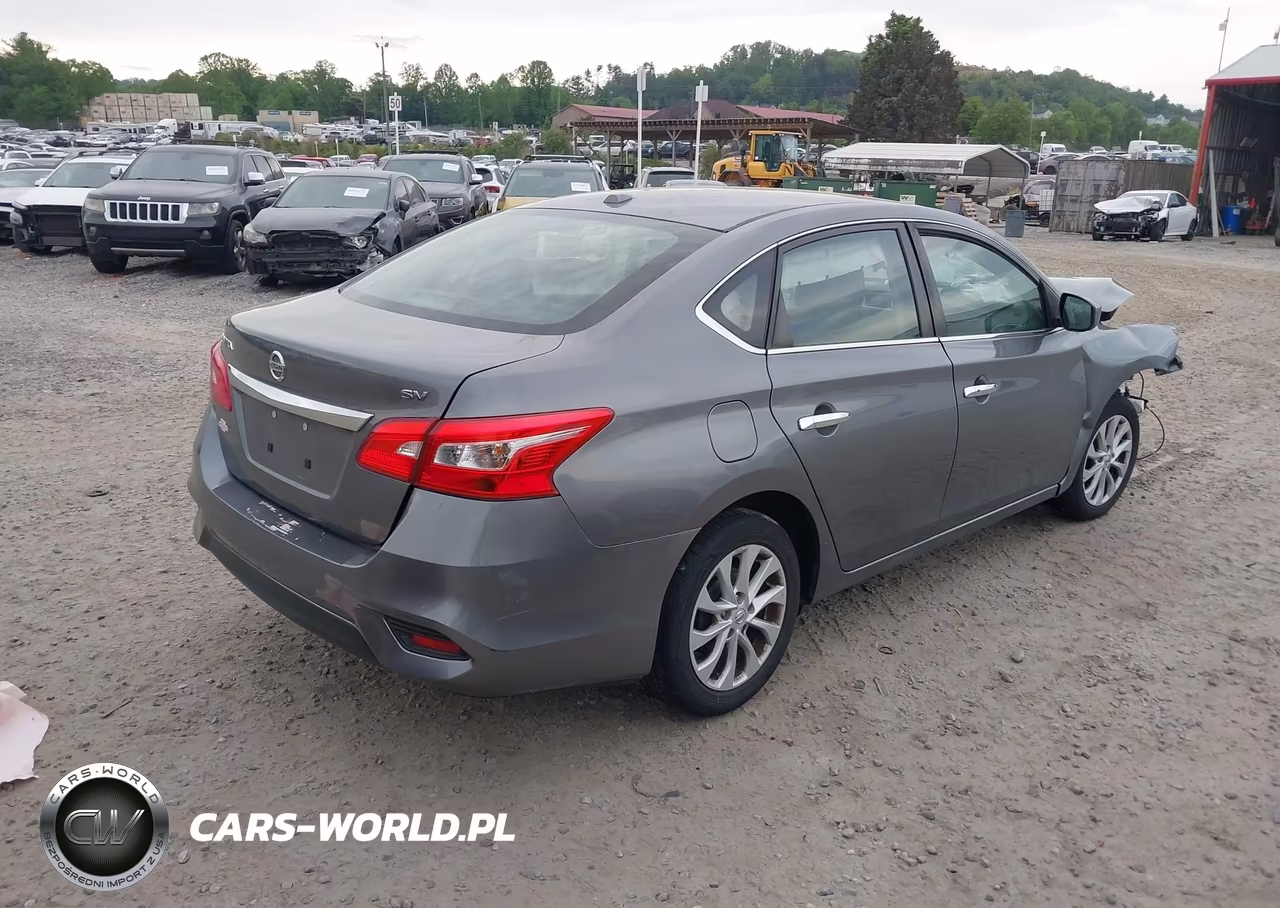 2019 Nissan Sentra Sv VIN:3N1AB7AP5KY339562 - 4