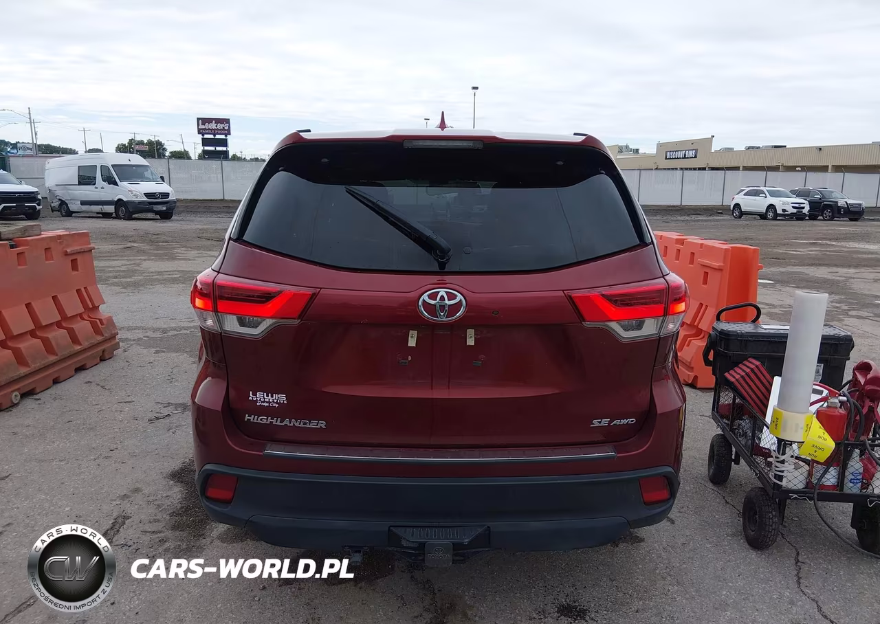 2017 Toyota Highlander Se VIN:5TDJZRFH8HS361464 - 16