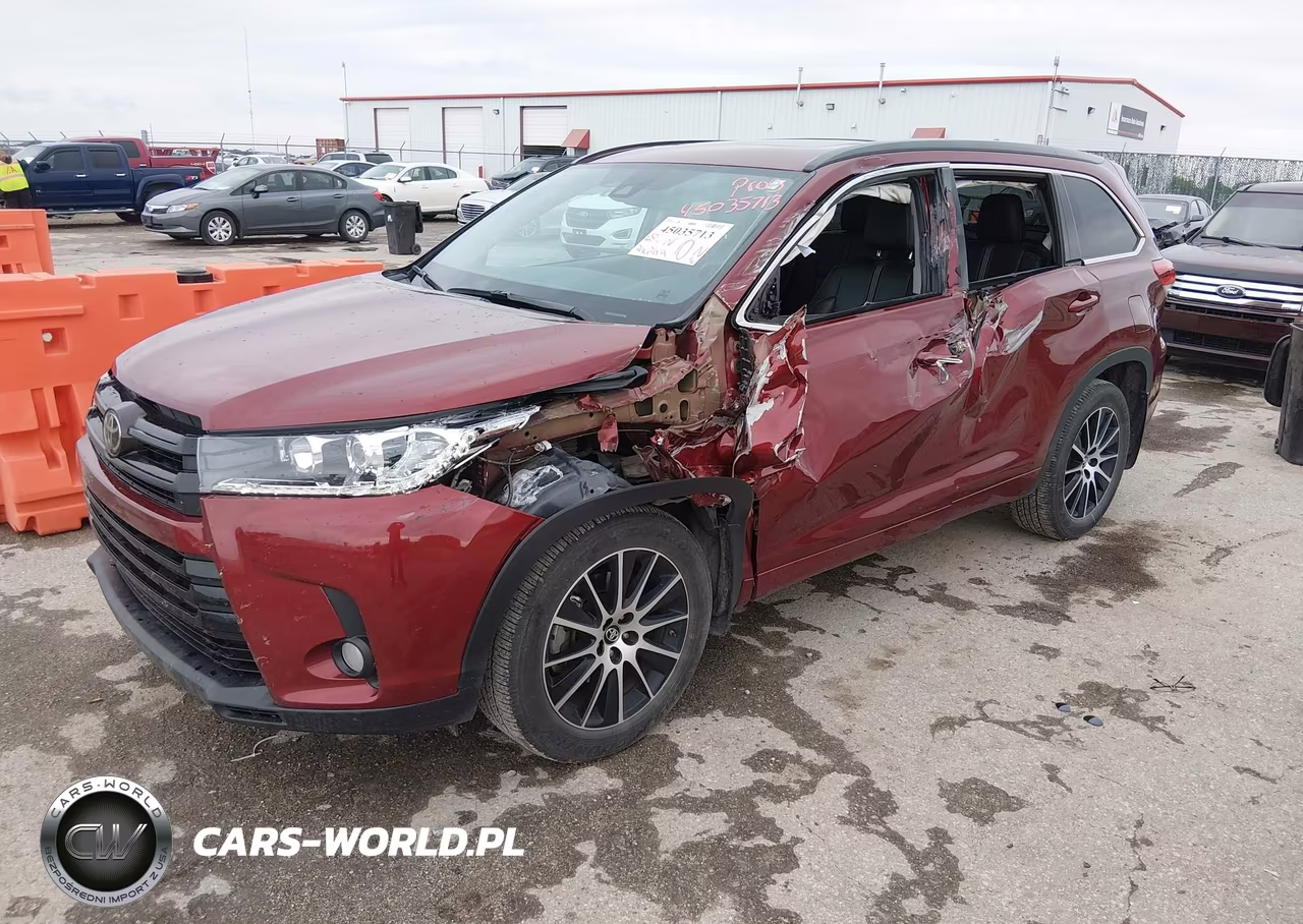 2017 Toyota Highlander Se VIN:5TDJZRFH8HS361464 - 2