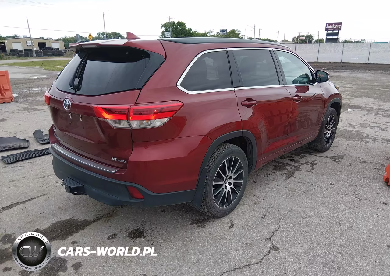 2017 Toyota Highlander Se VIN:5TDJZRFH8HS361464 - 4