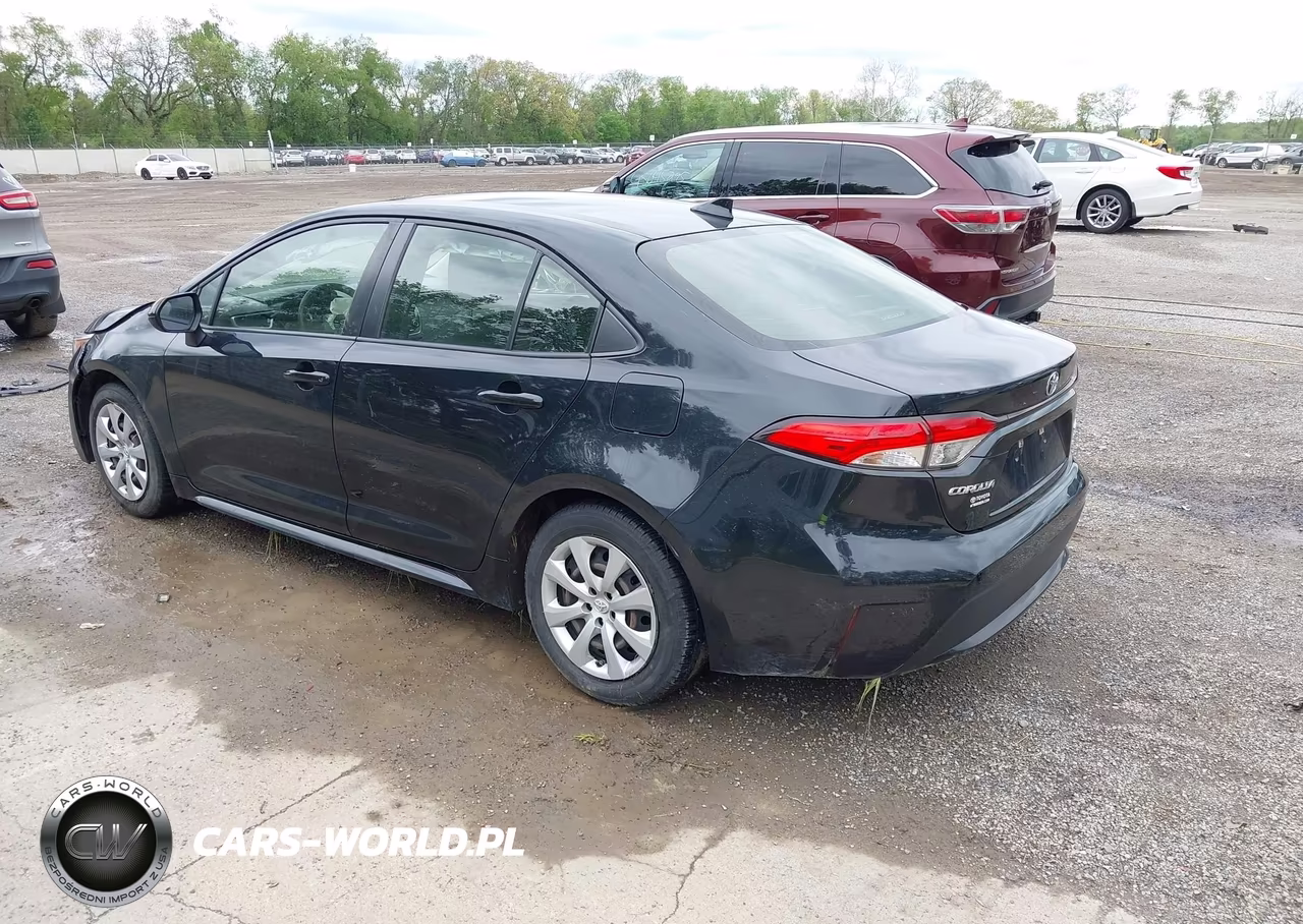 2021 Toyota Corolla Le VIN:JTDEPMAE6MJ188008 - 3