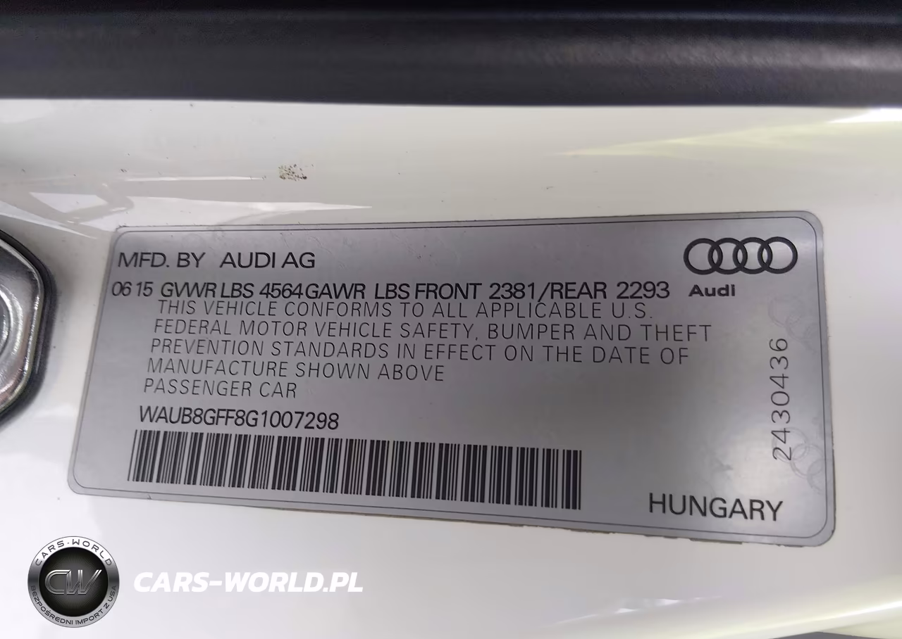 2016 Audi A3 2.0T Premium VIN:WAUB8GFF8G1007298 - 9