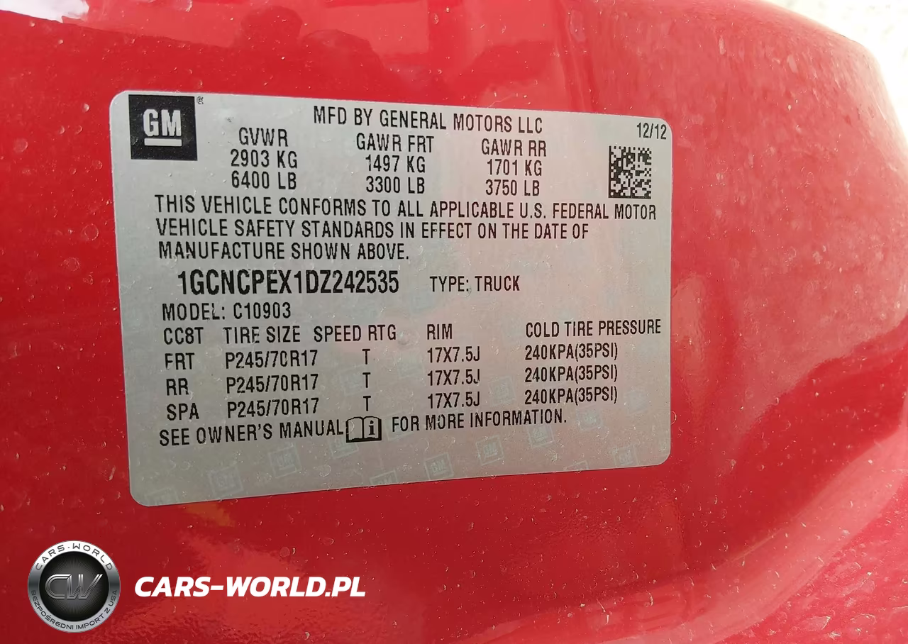 2013 Chevrolet Silverado 1500 Work Truck VIN:1GCNCPEX1DZ242535 - 9